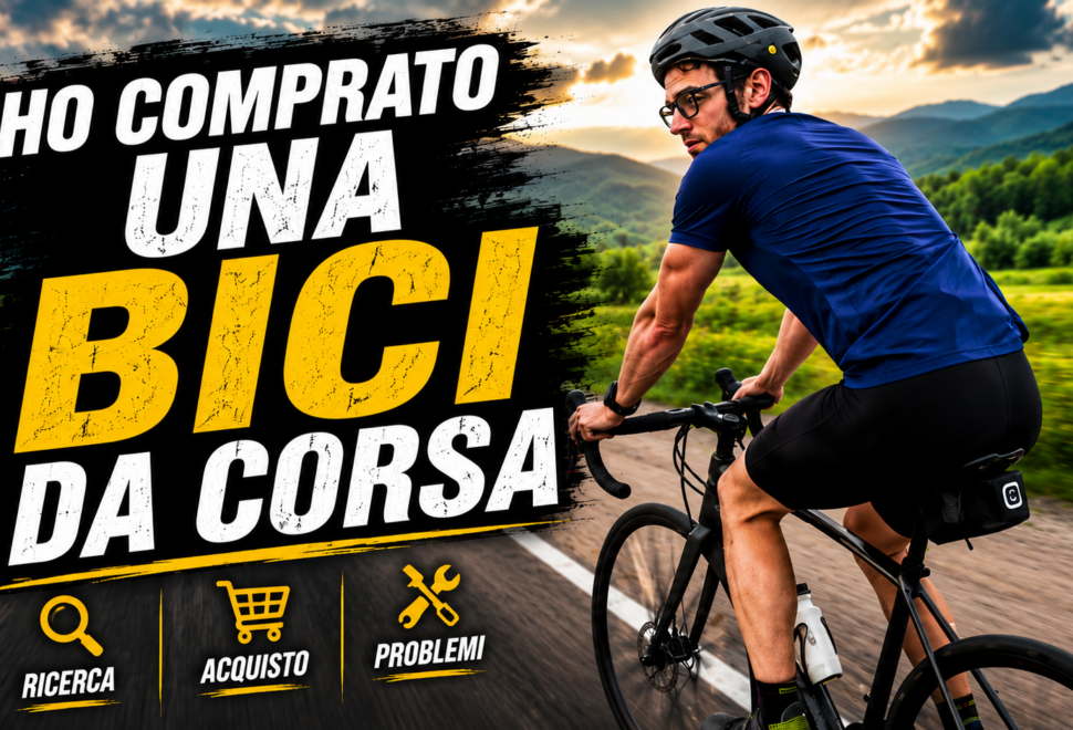 LA MIA PRIMA BICI DA CORSA